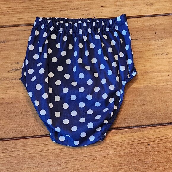 Milediiy Baby Girls Anchor Tops+Polka Dot Briefs Outfit Sunsuit Size 90 - Picture 4 of 5